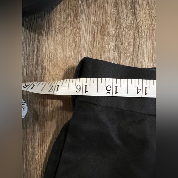 Perry Ellis Portfolio Black Men’s Dress Pants Flat Front Size 33x29 Business - Picture 8 of 10